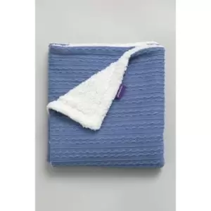 Image of Luxe Sherpa Baby Blanket 75x100cm