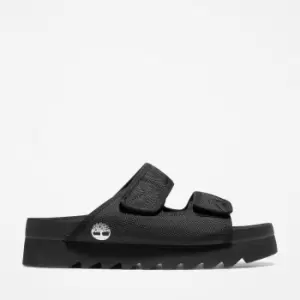 image of Timberland Santa Monica Sunrise Slide Sandal For Her In Black Black, Size 8