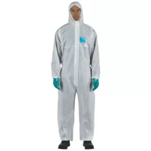 Image of 1500 plus Stitched - Model 111 size 4XL Protective Suits - White - Ansell
