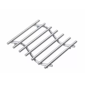Image of KitchenCraft Deluxe Heavy Duty Chrome Plated Trivet - 27x20cm