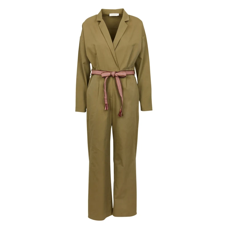 Image of La Petite Etoile Womens jumpsuit La Petite Etoile Linka Vert Female S