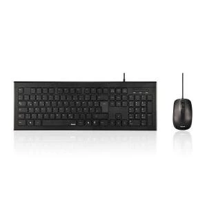 Image of Hama Cortino Wired Keyboard and Mouse Set