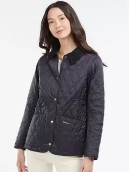 Image of Barbour Annandale Quilt Jacket- Navy, Blue, Size 12, Women