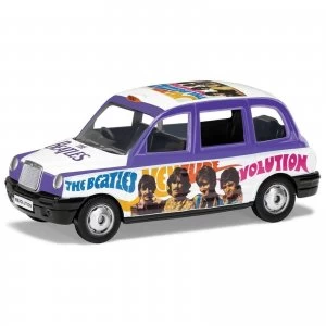 image of The Beatles London Taxi Hey Jude Model Set - Scale 1:36