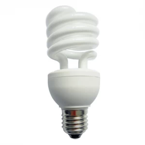 image of Bell 15W CFL Edison Screw Opal T3 Spiral Bulb - Warm White