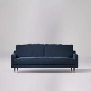 Image of Swoon Reiti Smart Wool 3 Seater Sofa - 3 Seater - Indigo