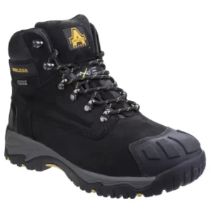 Image of FS987 Metatarsal Protection Waterproof Lace Up Safety Boots Black Size 10