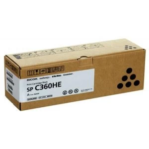 Image of Ricoh 408184 Black Toner Cartridge