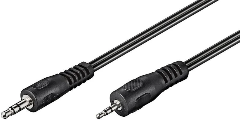 Image of Microconnect AUD3525LL2 audio cable 2m 3.5mm 2.5mm Black