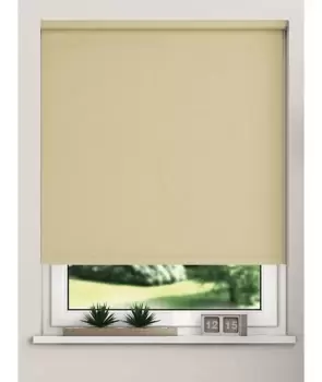 Image of New Edge Taupe Blackout Roller Blinds 105cm