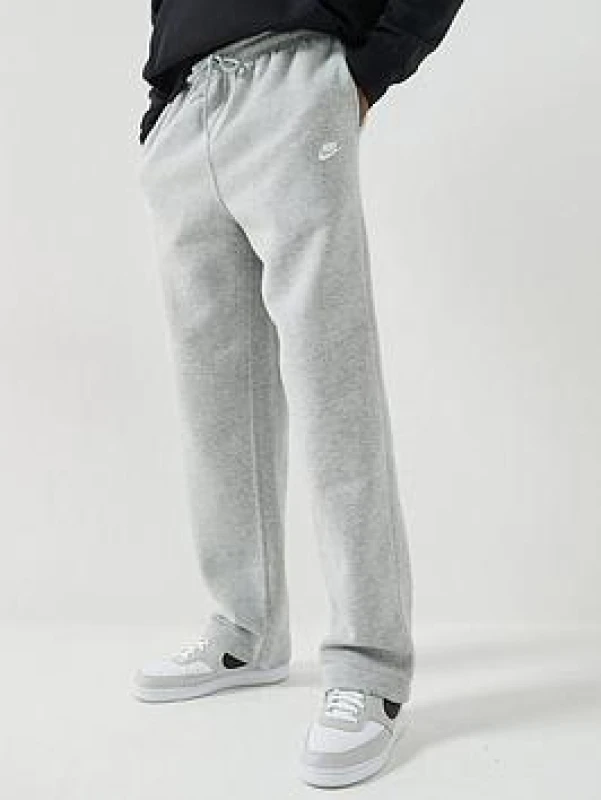 Image of Nike Sportswear Club Fleece Mens Pants - Grey Male S
