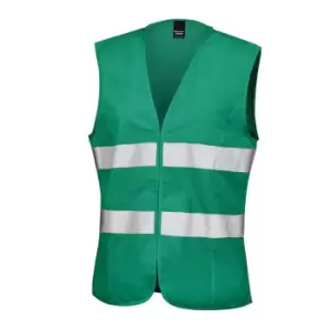 image of Result Core Womens/Ladies Sleeveless Hi Vis Vest (M/12) (Paramedic Green)