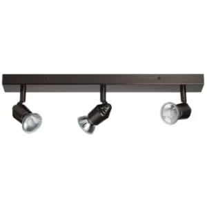 Image of Linea Verdace Bomba 3 Light Spotlight Bar Bronze