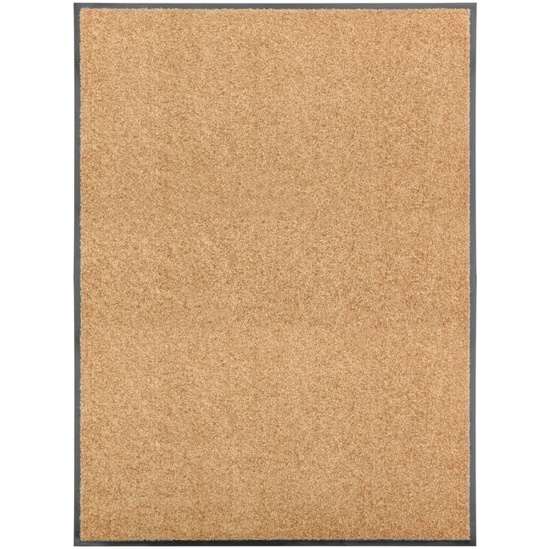 Image of VIDAXL Doormat Washable Cream 90x120cm Vidaxl 8720286065181