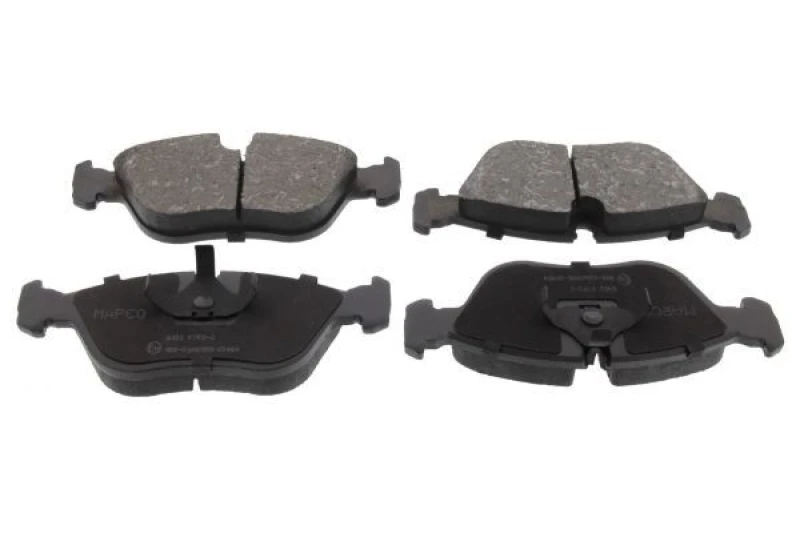 Image of MAPCO 6402 Brake pad set Front Axle, with anti-squeak plate Brake Pad Set,disc brake (402)