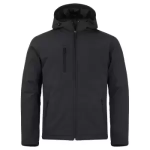 Image of Clique Mens Padded Soft Shell Jacket (3XL) (Black)