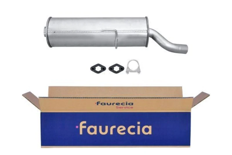 Image of Rear silencer HELLA 8LD 366 031-941