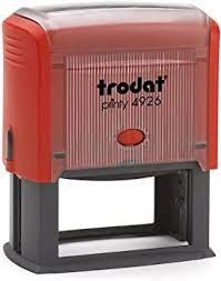 image of Trodat Printy 4926 Custom Stamp Self inking Text Area 72mm x 35mm