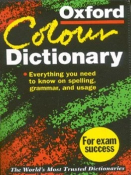 Image of The Oxford Colour Dictionary by Angus Stevenson and Julia Elliott and Richard Jones Paperback