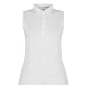 Image of Calvin Klein Golf Cotton Polo Shirt - White
