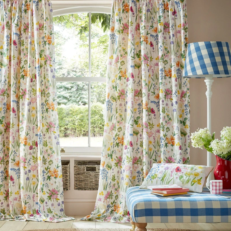 Image of Bluebellgray Isolation Garden Curtains, 229 x 229cm, Spring