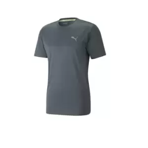 Puma Run Favorite SS Tee Dark Slate/Nitro Blue Small