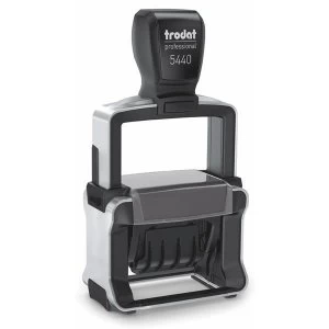 Image of Trodat Professional 5440L Self Inking Custom Date Stamp 49 x 28mm