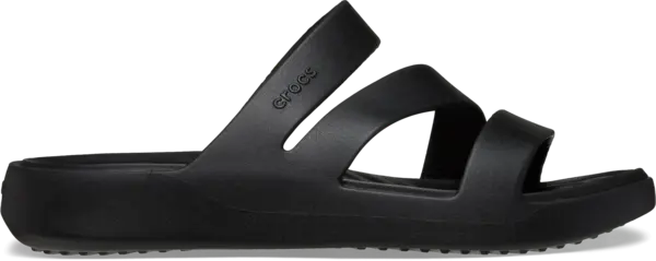 Image of Crocs Women Getaway Strappy Sandals Black 5