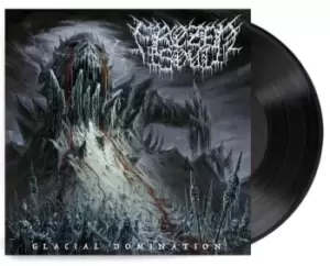 image of Frozen Soul Glacial domination LP black