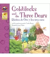 Image of ricitos de oro y los tres ojos bilingual childrens book spanish english gui