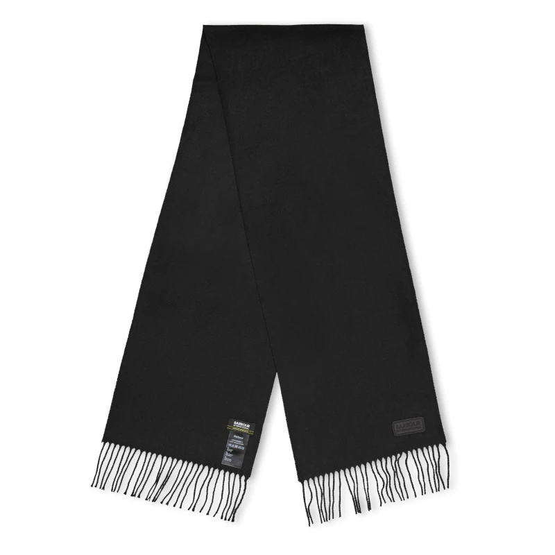 Image of Barbour International Sensor Scarf Black BK11 male One Size