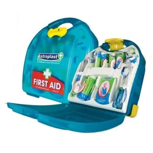 image of Wallace Cameron Mezzo HS1 First Aid Kit Dispenser for 10 Persons Blue