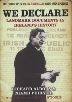 Image of We Declare by Richard Aldous Hardback