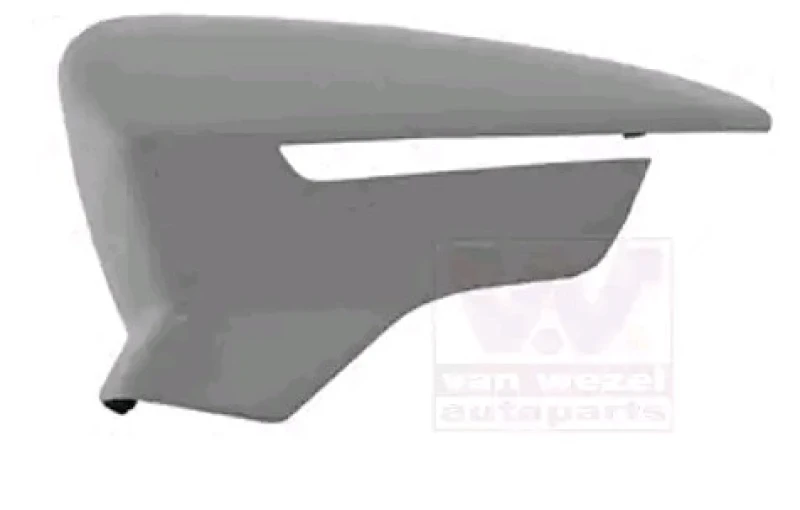 Image of VAN WEZEL 4946843 Cover, outside mirror * HAGUS * Left, primed Cover,outside mirror (23)