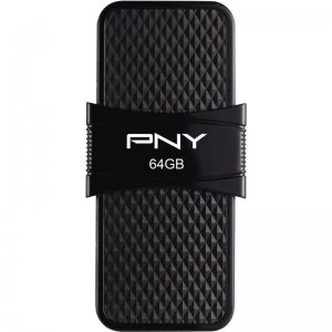 Image of PNY Duo-Link Type-C 3.1 64GB