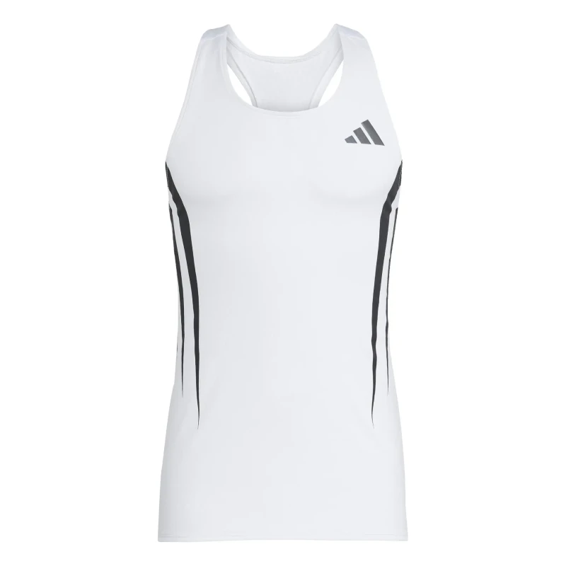 Image of Tank top adidas Adizero Archive Blanc Male XL