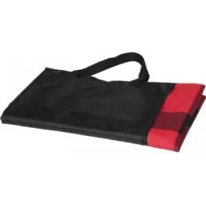 Image of Bullet Buffalo Picnic Plaid (One Size) (Red) - Red