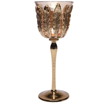 Image of Biba Leaf Tealight Holder - Tall Leaf