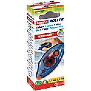 image of tesa Glue Roller ecoLogo 8.4mm x 8.5m Blue & Red Permanent