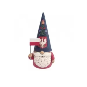 image of Polska Pride (Polish Gnome Figurine)