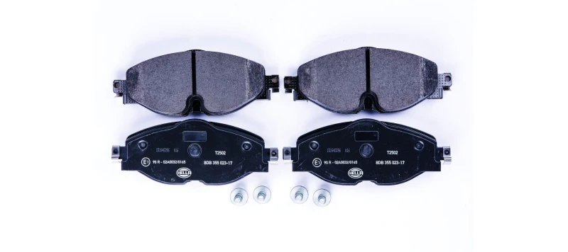 Image of HELLA Brake pad set HELLA 8DB 355 023-171