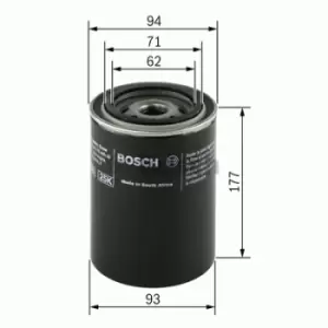 Image of Bosch 0451203001 Oil Filter P3001