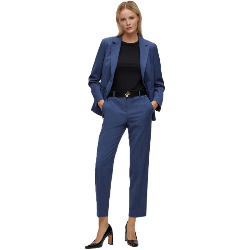 Image of Boss Womens Tasewa Wide Leg Trousers Open Misc female 8 (S)