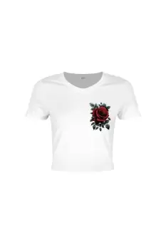 Image of Cardinal Rose Crop Top