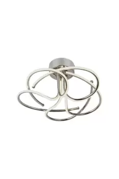 Image of Stoke Modern Integrated LED Swirl 5 light Fitting