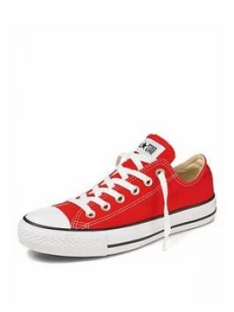 image of Converse Chuck Taylor All Star Ox Core Childrens Trainer, Red, Size 1