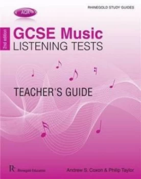 Image of Gcse Music Listening Tests. Aqa Teachers Guide by Andrew S Coxon Paperback
