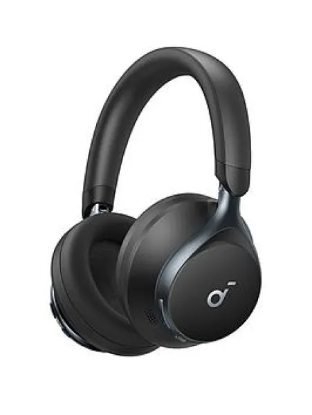 Image of Soundcore Space One Headset Wired & Wireless Head-band Calls/Music Bluetooth Cream
