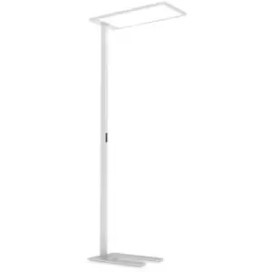 Image of Ideal Lux COMFORT Dimmable LED Integrated Floor Lamp White, In-Built Switch, 4000K