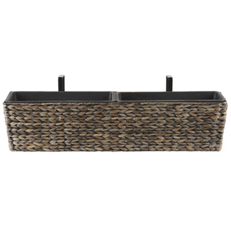 Image of Beliani Plant Pot Kawala 80 Cm Brown